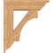 Ekena Millwork Westlake Traditional Smooth Bracket w/ Offset Brace, Western Red Cedar, 7 1/2"W x 26"D x 30"H BKT0806X26X30WTL01SWR - alternate 3